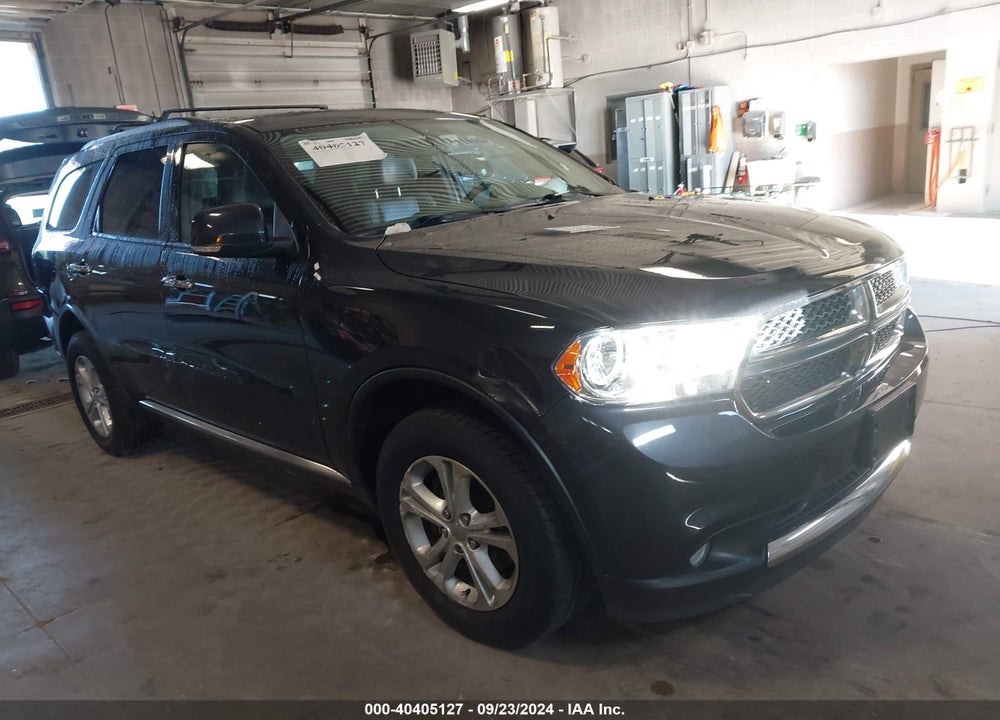 2013 DODGE DURANGO CREW VIN: 1C4RDJDGXDC695438