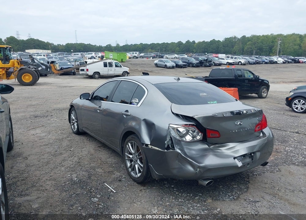 2008 INFINITI G35 JOURNEY VIN: JNKBV61E68M206787