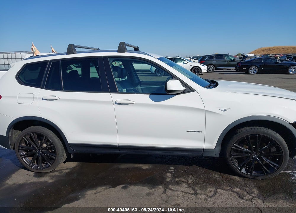 2013 BMW X3 XDRIVE28I VIN: 5UXWX9C56D0A21704