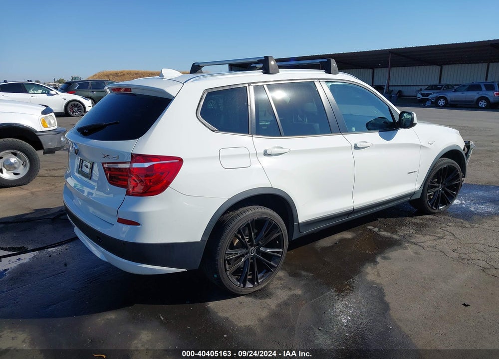 2013 BMW X3 XDRIVE28I VIN: 5UXWX9C56D0A21704