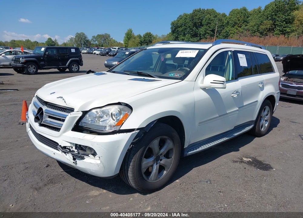 2011 MERCEDES-BENZ GL 450 4MATIC VIN: 4JGBF7BE6BA727922