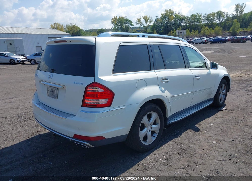 2011 MERCEDES-BENZ GL 450 4MATIC VIN: 4JGBF7BE6BA727922