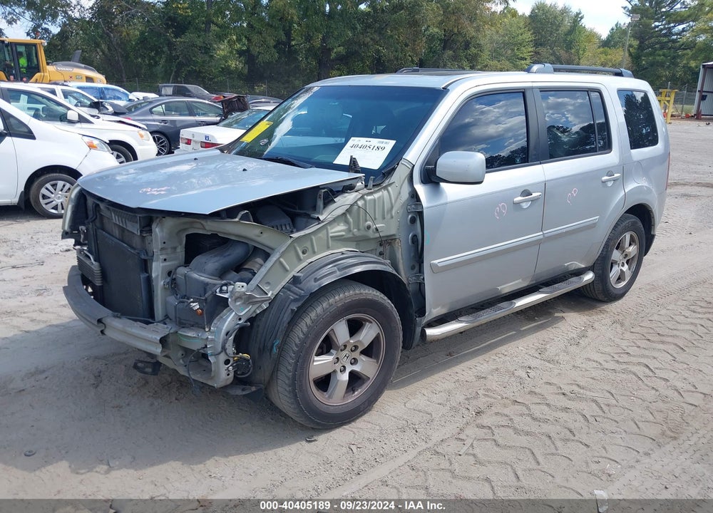 2011 HONDA PILOT EX-L VIN: 5FNYF3H52BB018491