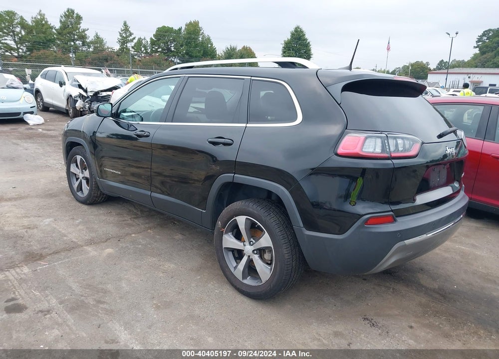 2019 JEEP CHEROKEE LIMITED FWD VIN: 1C4PJLDB3KD439097