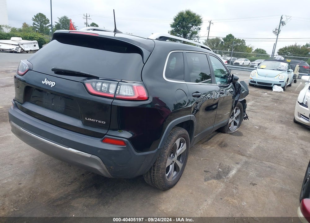 2019 JEEP CHEROKEE LIMITED FWD VIN: 1C4PJLDB3KD439097