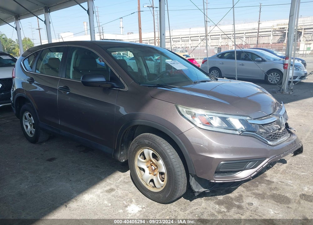 2015 HONDA CR-V LX VIN: 5J6RM4H37FL122177