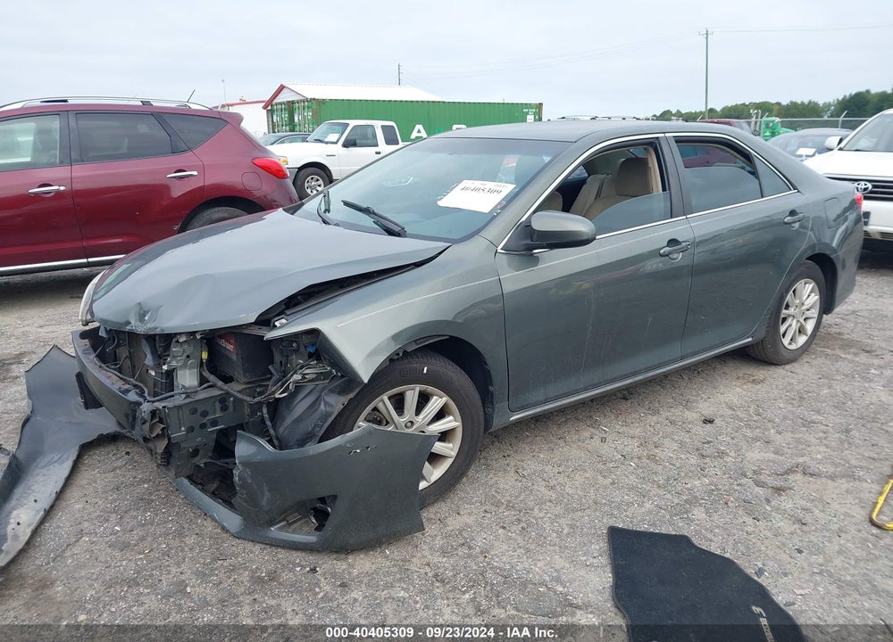 2012 TOYOTA CAMRY LE VIN: 4T1BF1FKXCU627545