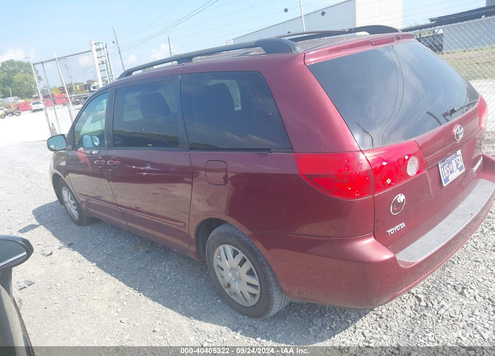 2009 TOYOTA SIENNA LE VIN: 5TDZK23C69S282805