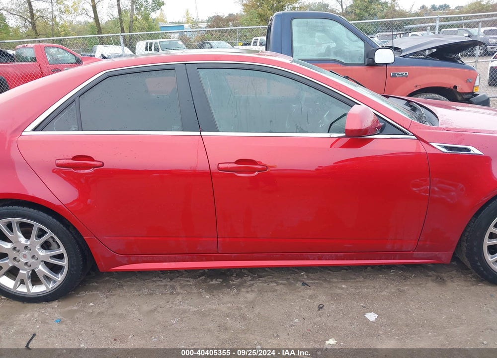 2011 CADILLAC CTS STANDARD VIN: 1G6DL5ED0B0136457