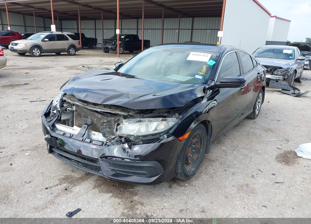 2016 HONDA CIVIC LX VIN: 19XFC2F56GE008525