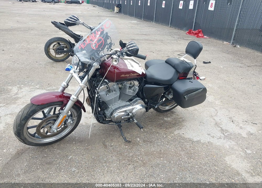 2014 HARLEY-DAVIDSON XL883 SUPERLOW VIN: 1HD4CR238EC412398