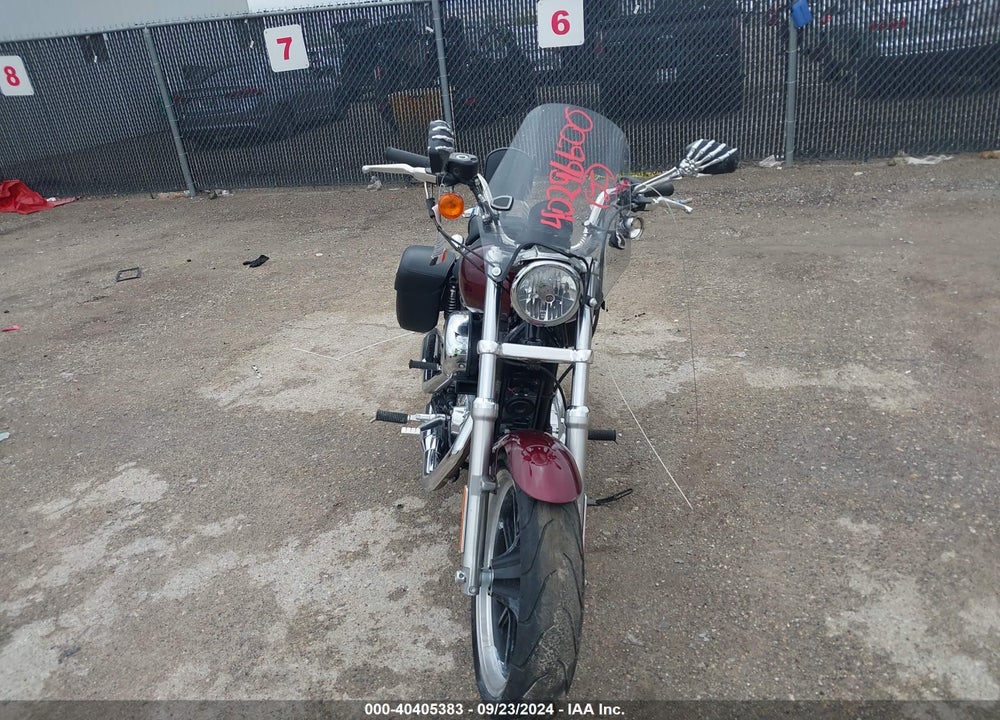 2014 HARLEY-DAVIDSON XL883 SUPERLOW VIN: 1HD4CR238EC412398