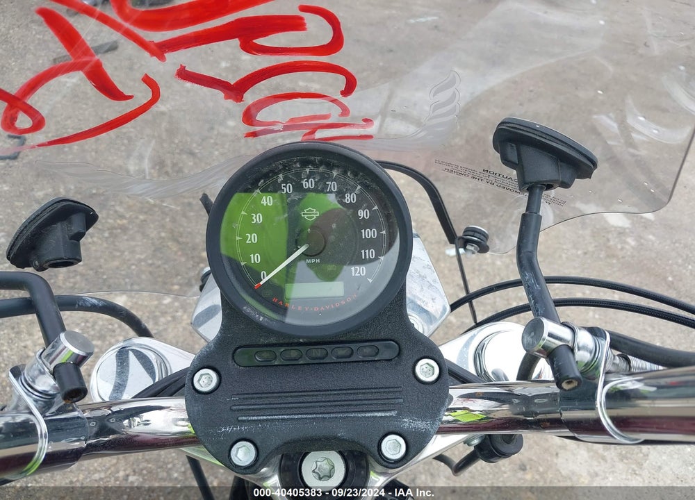2014 HARLEY-DAVIDSON XL883 SUPERLOW VIN: 1HD4CR238EC412398