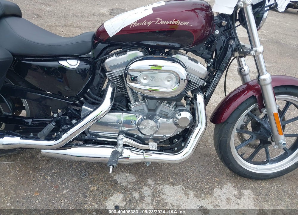 2014 HARLEY-DAVIDSON XL883 SUPERLOW VIN: 1HD4CR238EC412398