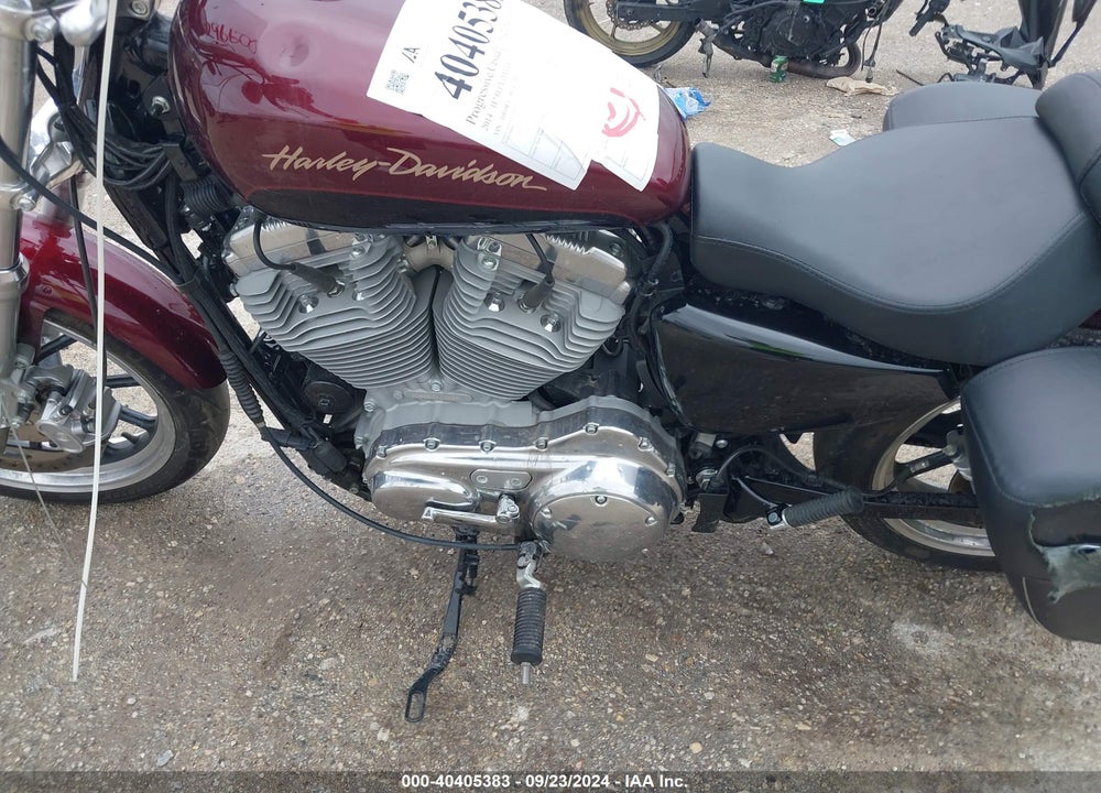 2014 HARLEY-DAVIDSON XL883 SUPERLOW VIN: 1HD4CR238EC412398