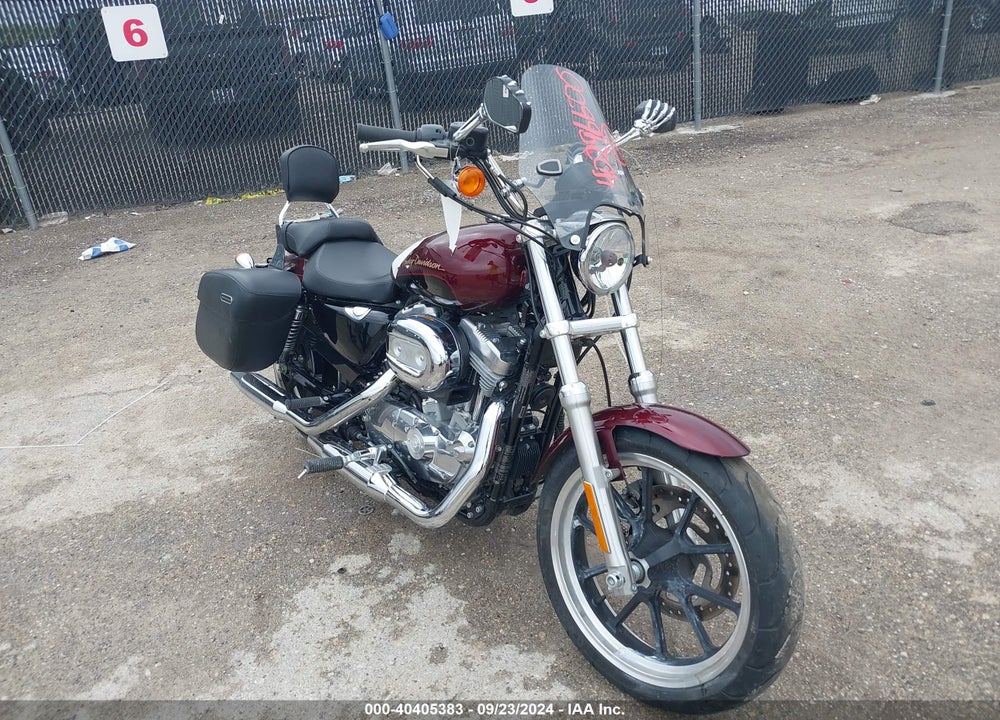2014 HARLEY-DAVIDSON XL883 SUPERLOW VIN: 1HD4CR238EC412398