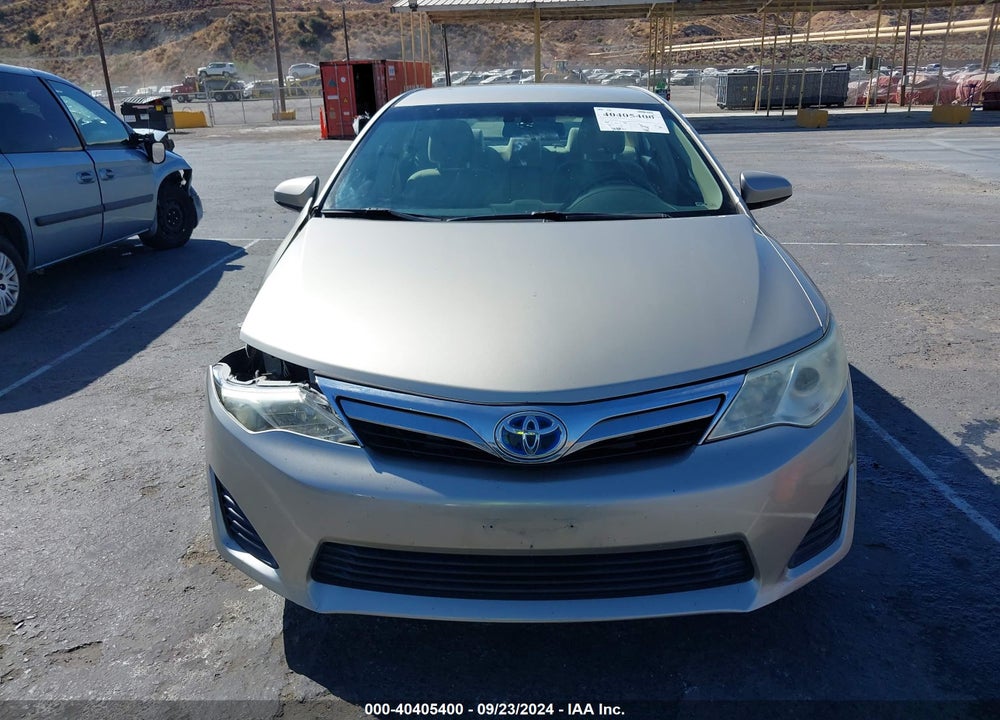 2014 TOYOTA CAMRY HYBRID LE VIN: 4T1BD1FK6EU114009