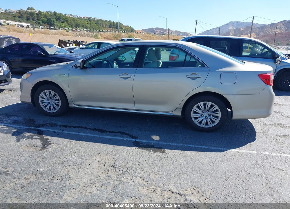 2014 TOYOTA CAMRY HYBRID LE VIN: 4T1BD1FK6EU114009