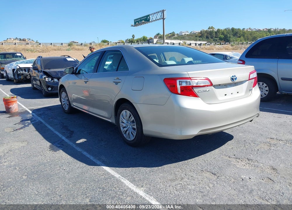 2014 TOYOTA CAMRY HYBRID LE VIN: 4T1BD1FK6EU114009