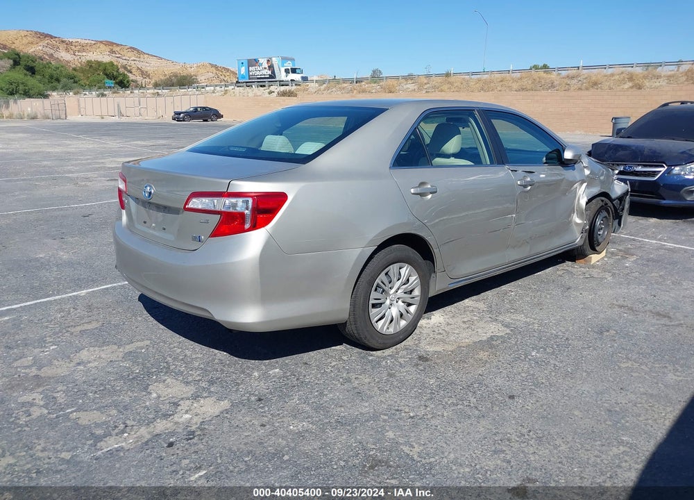 2014 TOYOTA CAMRY HYBRID LE VIN: 4T1BD1FK6EU114009