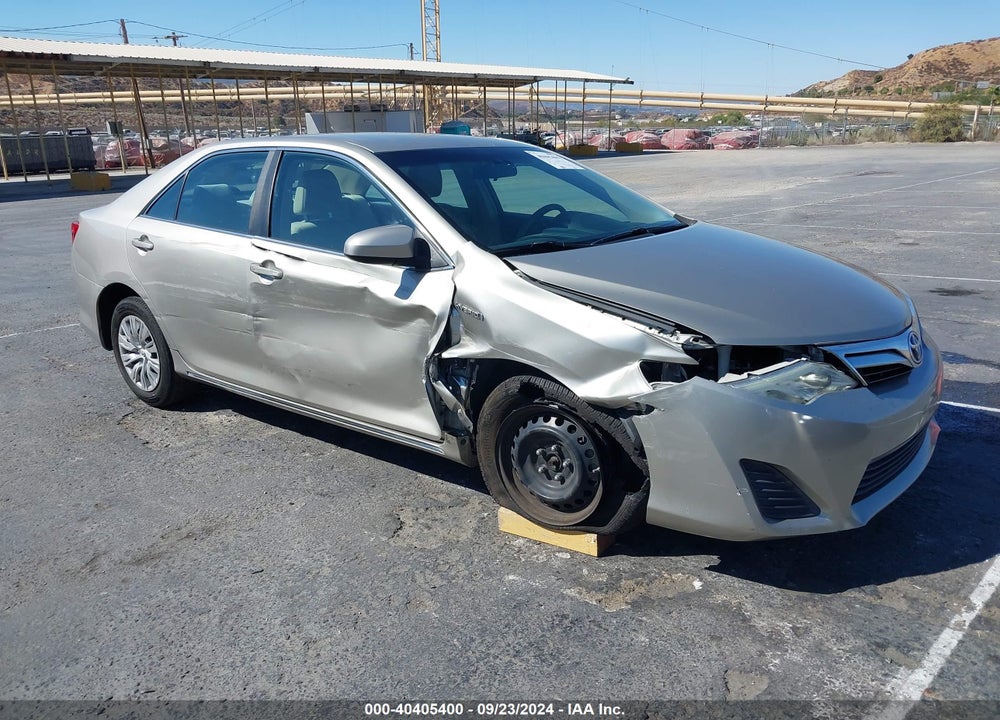 2014 TOYOTA CAMRY HYBRID LE VIN: 4T1BD1FK6EU114009
