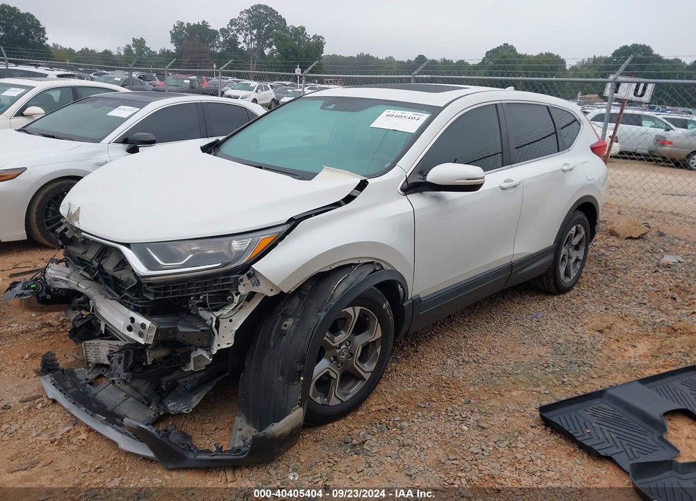 2019 HONDA CR-V EX VIN: 2HKRW2H55KH623170