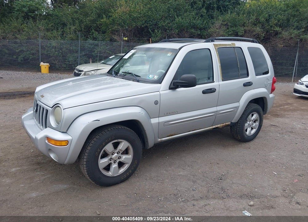 2004 JEEP LIBERTY LIMITED EDITION VIN: 1J4GL58K24W325965