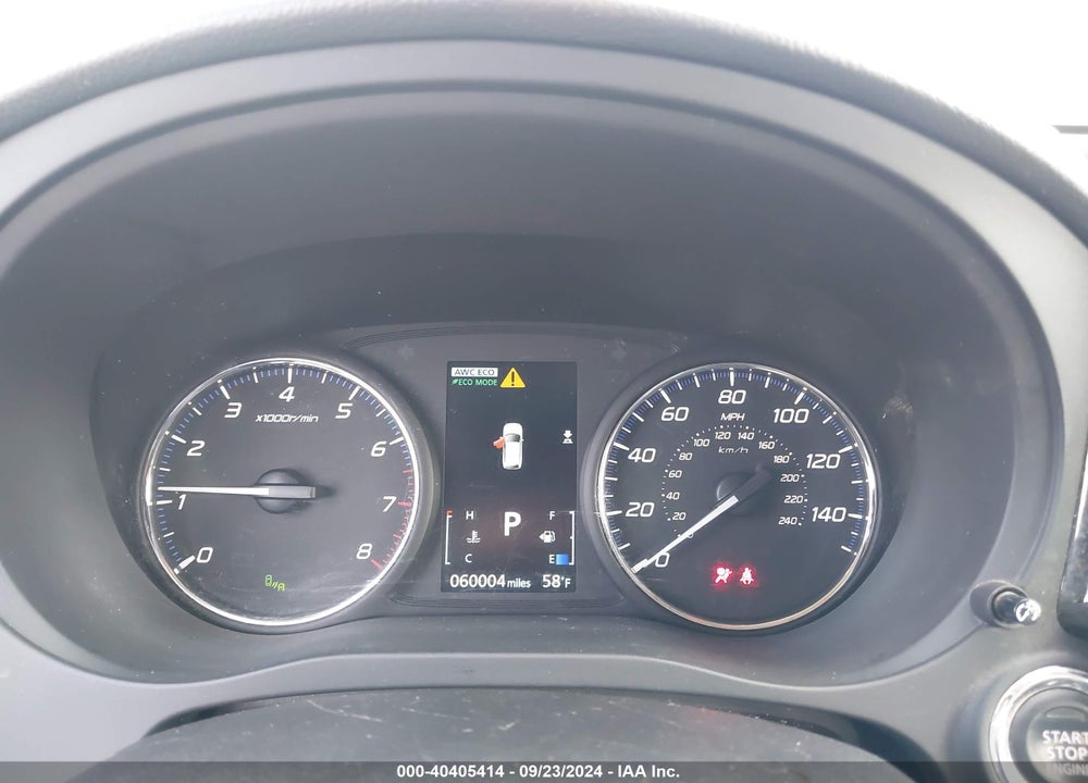 2019 MITSUBISHI OUTLANDER SEL VIN: JA4AZ3A34KZ041387