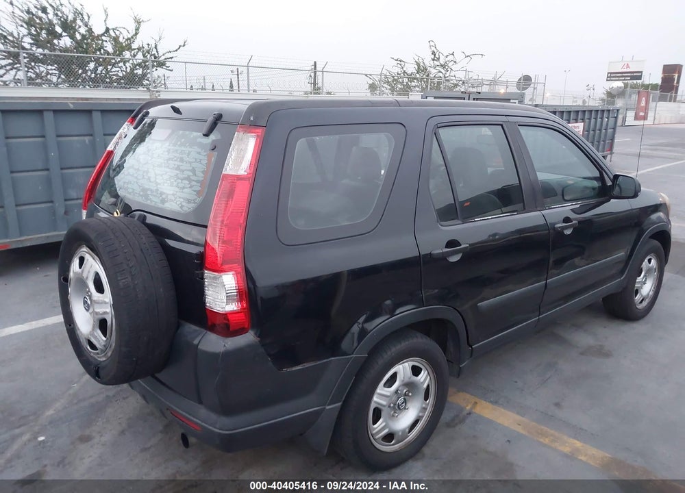 2006 HONDA CR-V LX VIN: SHSRD68506U402361