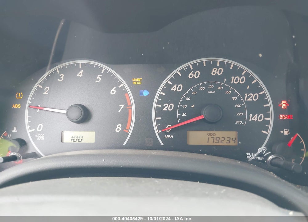 2010 TOYOTA COROLLA LE VIN: 1NXBU4EE0AZ192163