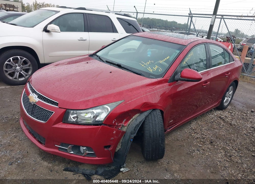 2014 CHEVROLET CRUZE 1LT AUTO VIN: 1G1PC5SB1E7434498