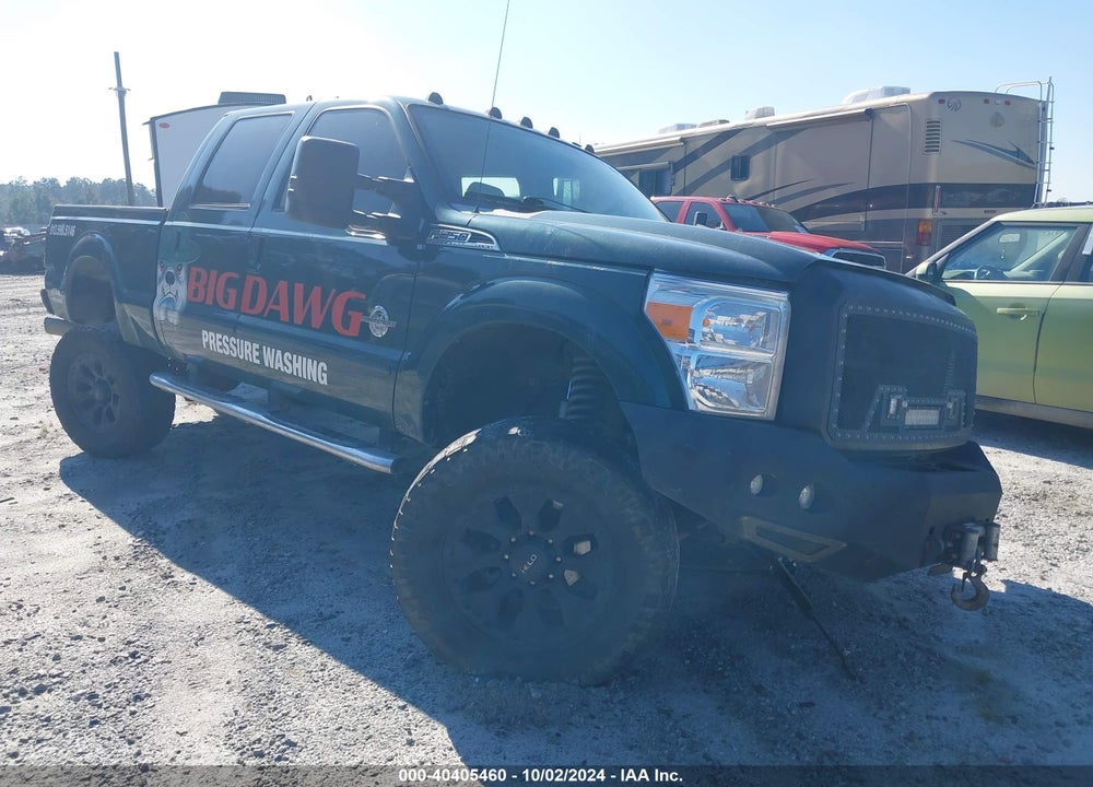 2011 FORD F-250 LARIAT VIN: 1FT7W2BT5BEC60528