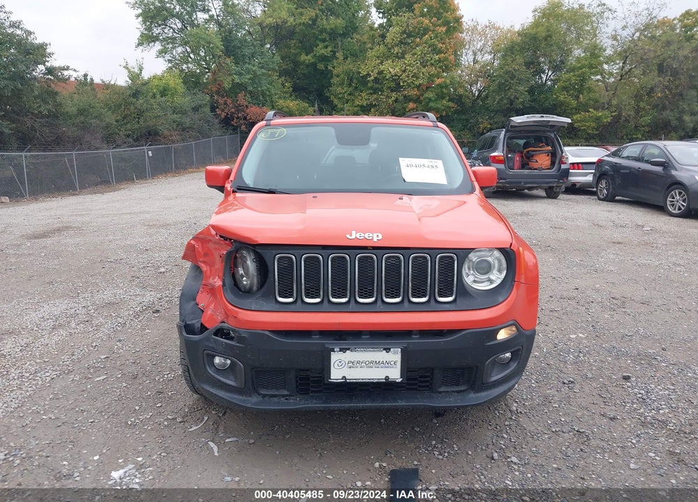 2017 JEEP RENEGADE LATITUDE 4X4 VIN: ZACCJBBB2HPG52855