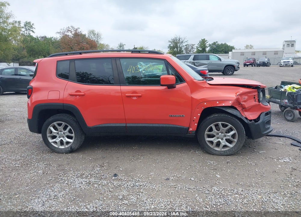 2017 JEEP RENEGADE LATITUDE 4X4 VIN: ZACCJBBB2HPG52855