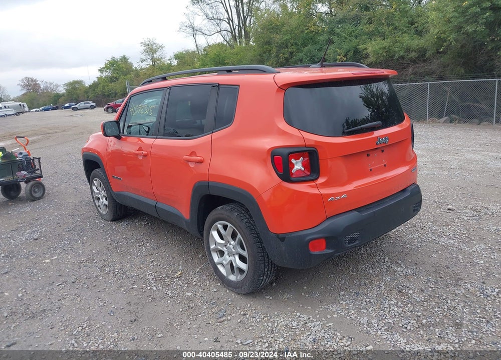 2017 JEEP RENEGADE LATITUDE 4X4 VIN: ZACCJBBB2HPG52855
