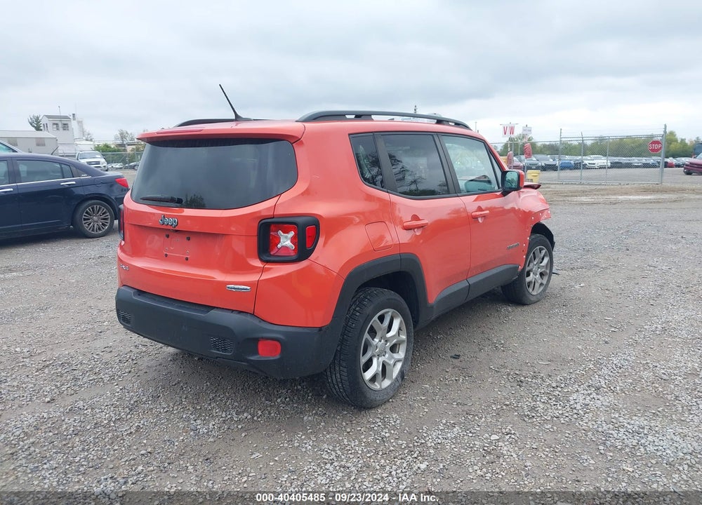 2017 JEEP RENEGADE LATITUDE 4X4 VIN: ZACCJBBB2HPG52855