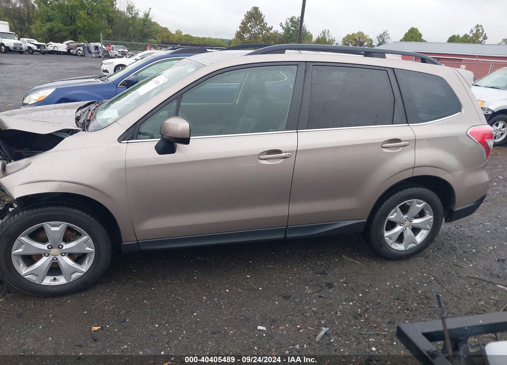 2016 SUBARU FORESTER 2.5I LIMITED VIN: JF2SJAHC6GH555087