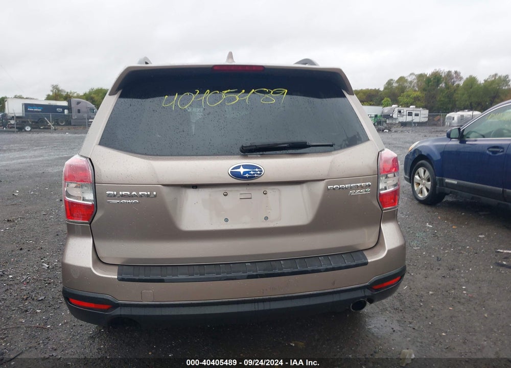 2016 SUBARU FORESTER 2.5I LIMITED VIN: JF2SJAHC6GH555087