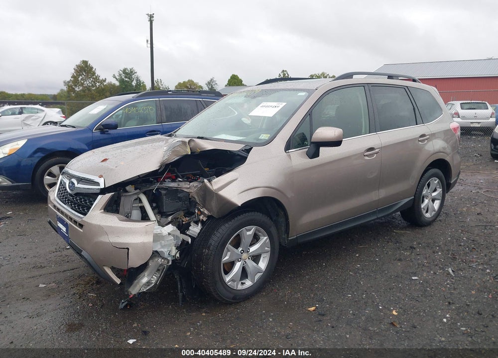2016 SUBARU FORESTER 2.5I LIMITED VIN: JF2SJAHC6GH555087