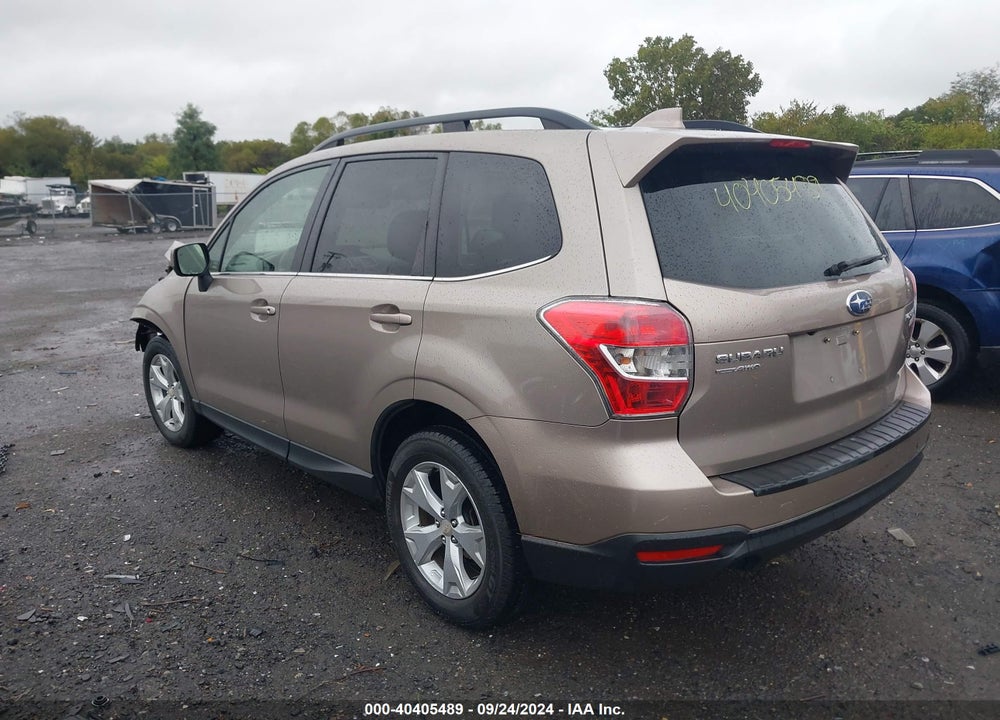 2016 SUBARU FORESTER 2.5I LIMITED VIN: JF2SJAHC6GH555087