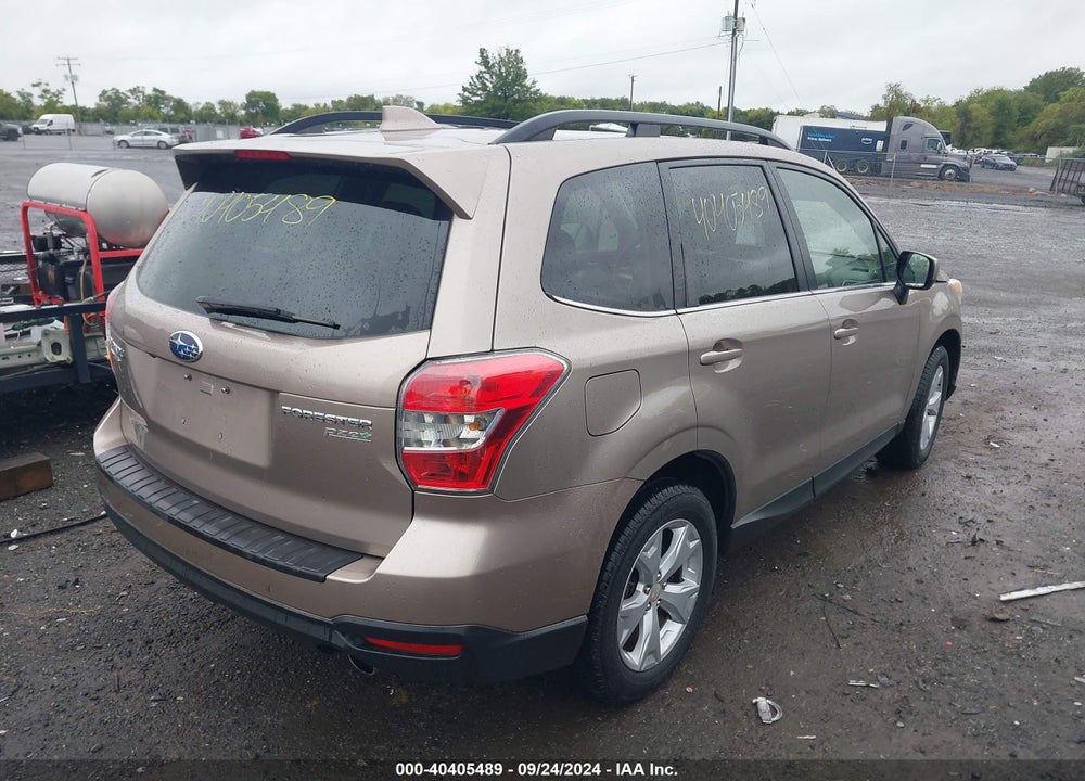 2016 SUBARU FORESTER 2.5I LIMITED VIN: JF2SJAHC6GH555087