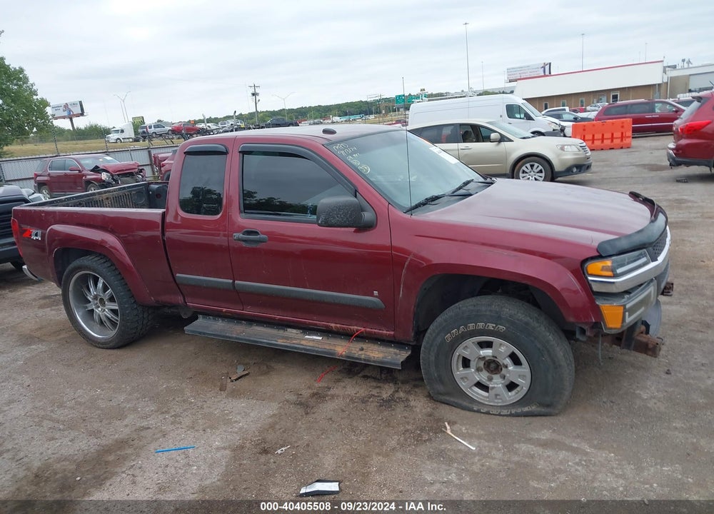 2008 CHEVROLET COLORADO LT VIN: 1GCDT19E188145459