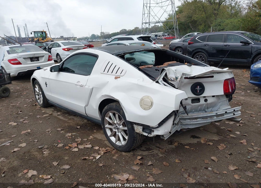2010 FORD MUSTANG V6/V6 PREMIUM VIN: 1ZVBP8AN9A5124492