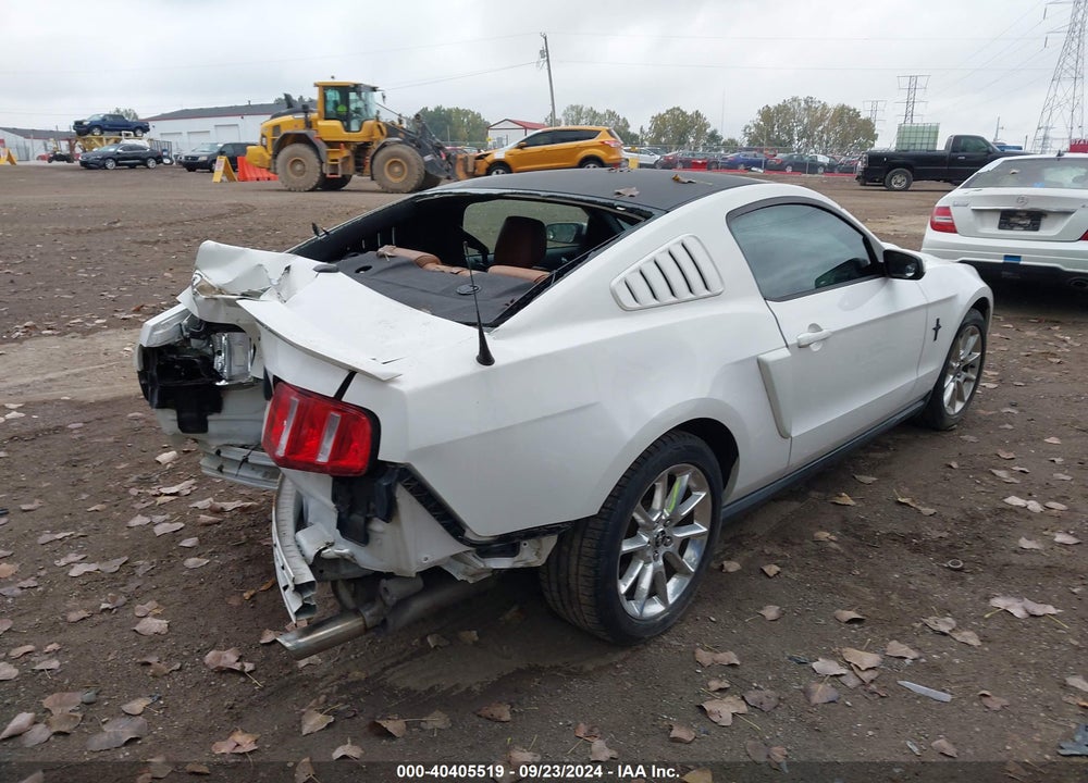 2010 FORD MUSTANG V6/V6 PREMIUM VIN: 1ZVBP8AN9A5124492