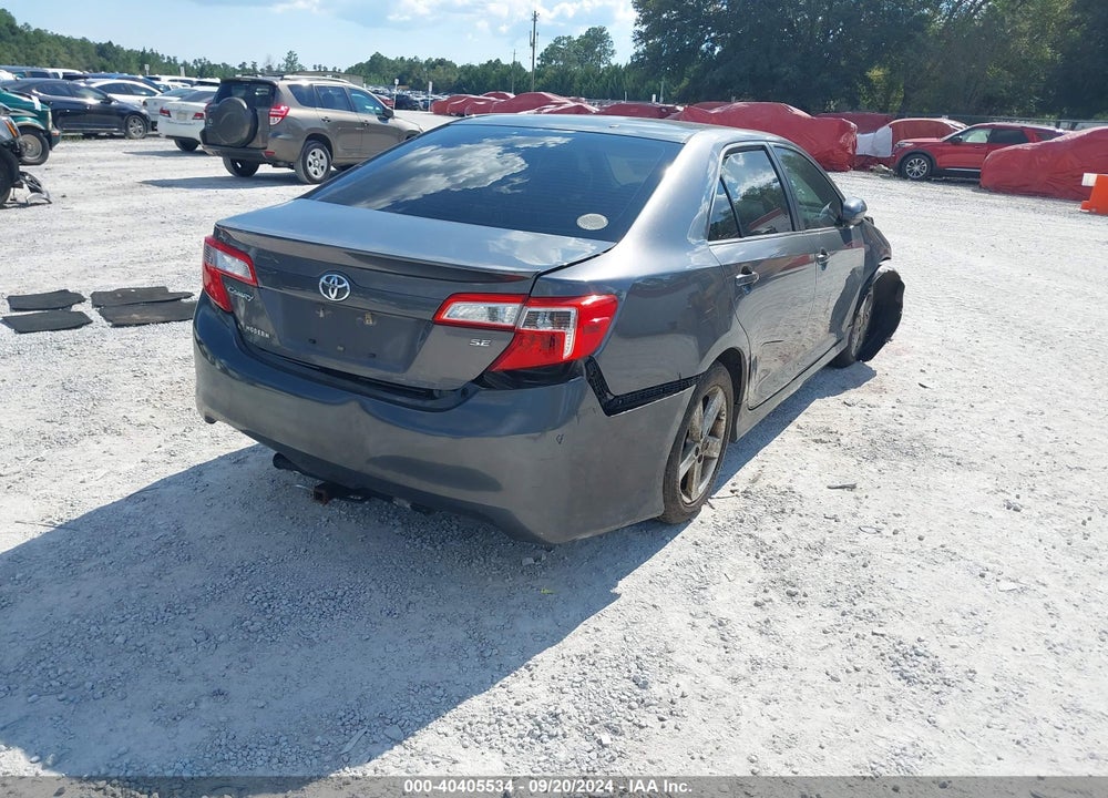 2014 TOYOTA CAMRY SE VIN: 4T1BF1FK8EU320121