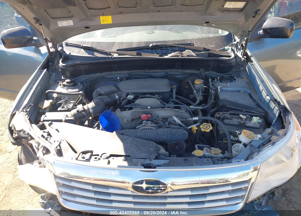 2010 SUBARU FORESTER 2.5X VIN: JF2SH6AC9AH760414