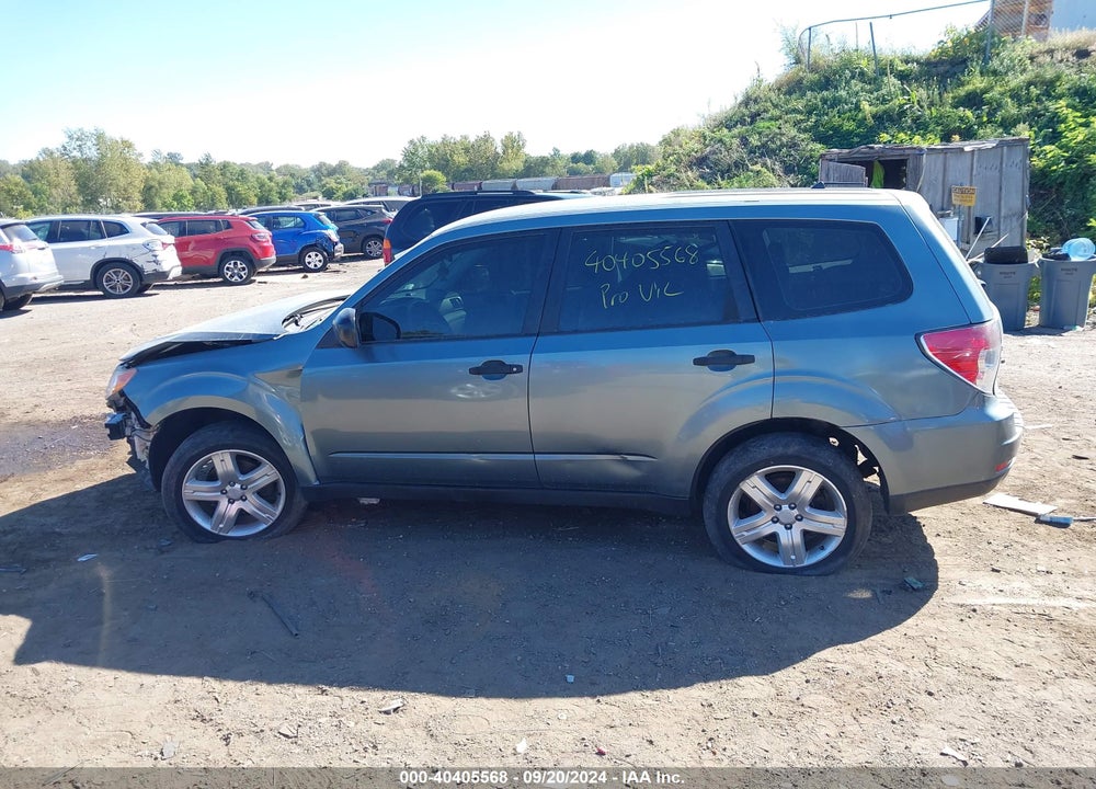 2010 SUBARU FORESTER 2.5X VIN: JF2SH6AC9AH760414