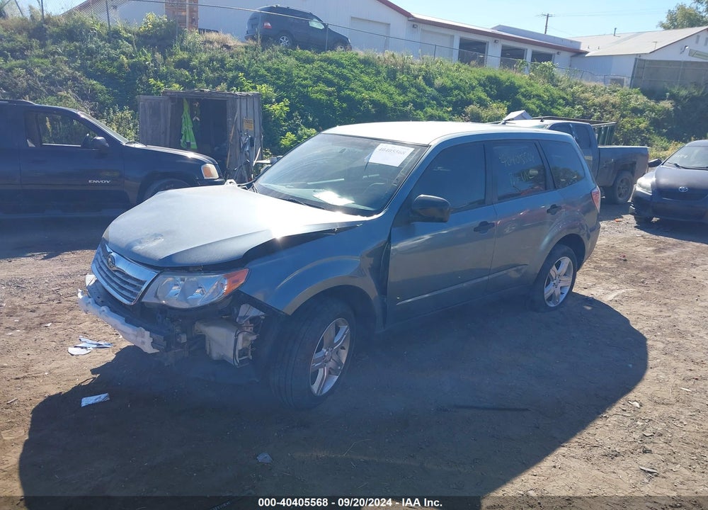 2010 SUBARU FORESTER 2.5X VIN: JF2SH6AC9AH760414
