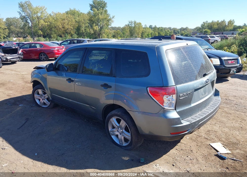 2010 SUBARU FORESTER 2.5X VIN: JF2SH6AC9AH760414