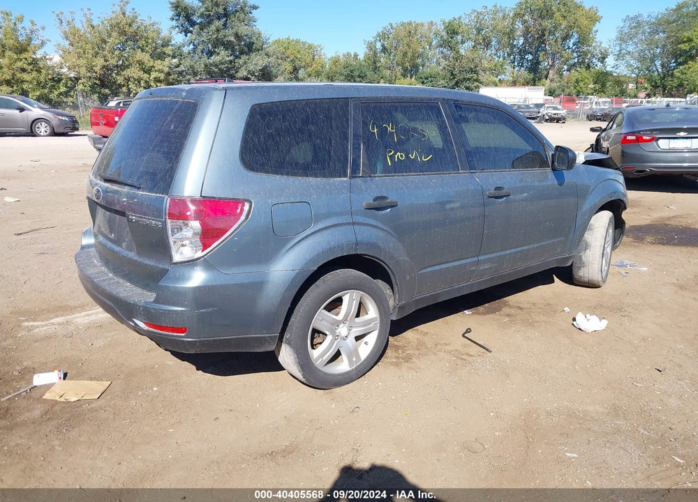 2010 SUBARU FORESTER 2.5X VIN: JF2SH6AC9AH760414